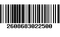 Código de Barras 2608683022500