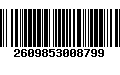 Código de Barras 2609853008799