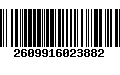 Código de Barras 2609916023882