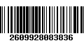 Código de Barras 2609928083836