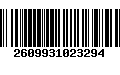 Código de Barras 2609931023294