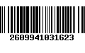 Código de Barras 2609941031623