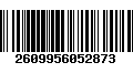 Código de Barras 2609956052873