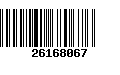 Código de Barras 26168067