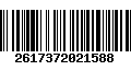 Código de Barras 2617372021588