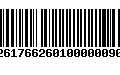 Código de Barras 261766260100000090