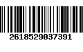 Código de Barras 2618529037391