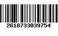 Código de Barras 2618733039754