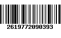 Código de Barras 2619772090393