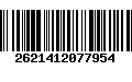 Código de Barras 2621412077954