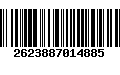 Código de Barras 2623887014885