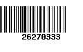 Código de Barras 26270333