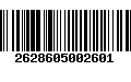 Código de Barras 2628605002601