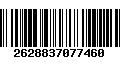 Código de Barras 2628837077460