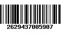 Código de Barras 2629437005907