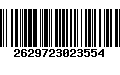 Código de Barras 2629723023554