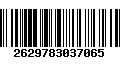 Código de Barras 2629783037065