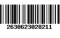 Código de Barras 2630623028211