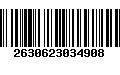 Código de Barras 2630623034908