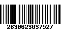 Código de Barras 2630623037527