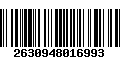 Código de Barras 2630948016993