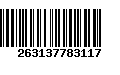 Código de Barras 263137783117