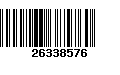 Código de Barras 26338576