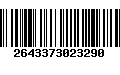 Código de Barras 2643373023290