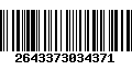 Código de Barras 2643373034371