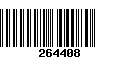 Código de Barras 264408