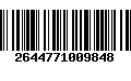 Código de Barras 2644771009848