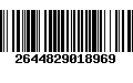 Código de Barras 2644829018969