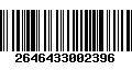 Código de Barras 2646433002396