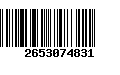 Código de Barras 2653074831