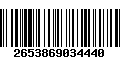 Código de Barras 2653869034440