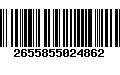 Código de Barras 2655855024862