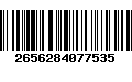 Código de Barras 2656284077535