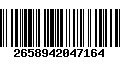 Código de Barras 2658942047164