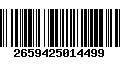 Código de Barras 2659425014499