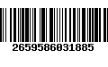 Código de Barras 2659586031885