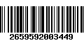 Código de Barras 2659592003449