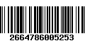 Código de Barras 2664786005253