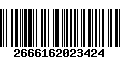 Código de Barras 2666162023424