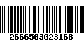 Código de Barras 2666503023168