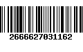 Código de Barras 2666627031162