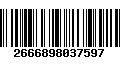 Código de Barras 2666898037597