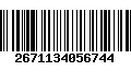 Código de Barras 2671134056744