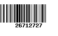 Código de Barras 26712727