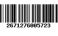 Código de Barras 2671276005723