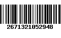 Código de Barras 2671321052948